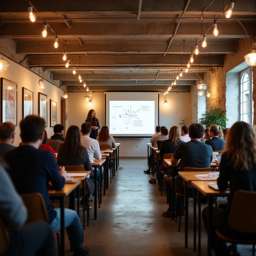 Workshop-Raum mit Teilnehmenden